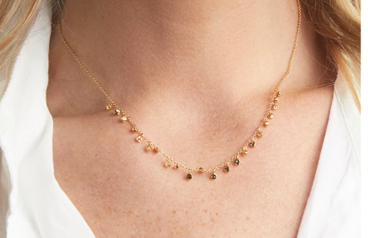 Chloe Mini Necklace Gold by Gorjana