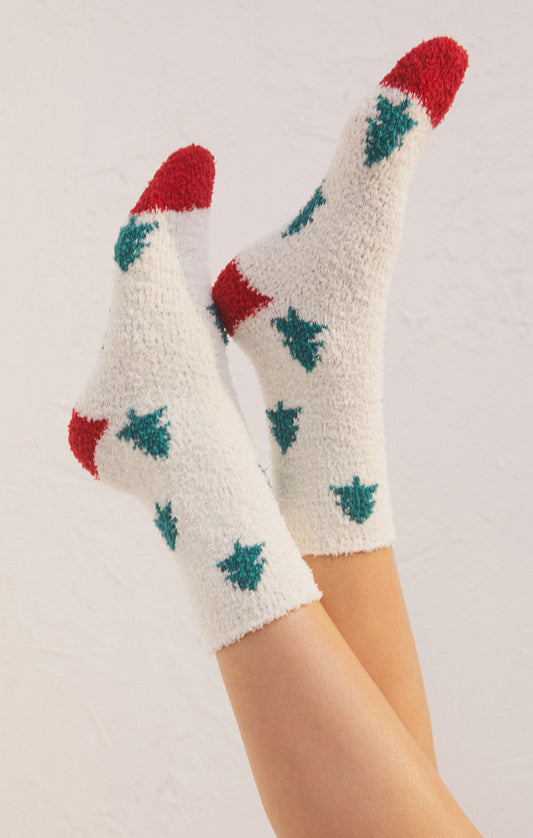 Plush Tree Socks by Z Supply