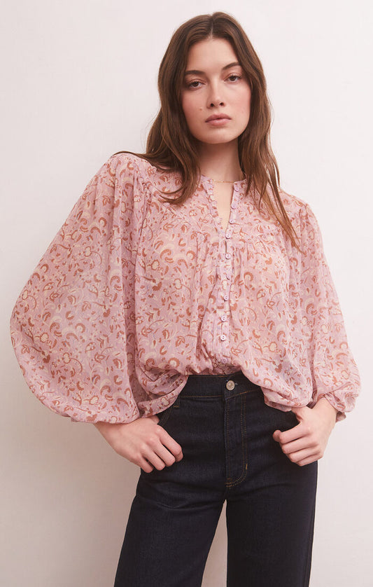Liene Floral Top by Z Supply