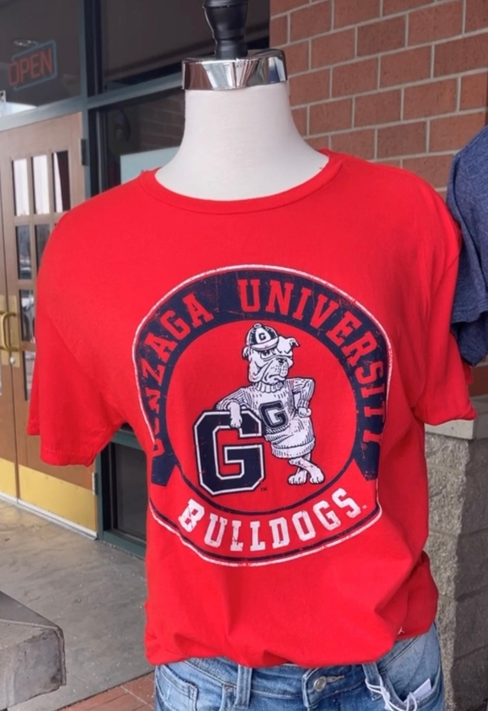 Exclusive "Gonzaga' T Shirt in Red