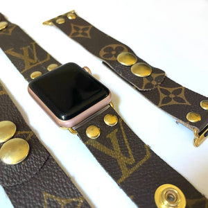 LV Apple Watch Band | Upcycled Designer Replacement Strap